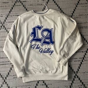 LA The Valley Cream Sweater